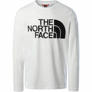 The North Face M STANDARD LS TEE Tricou mâneci lungi bărbați, alb, mărime imagine