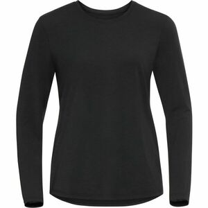 Odlo T-SHIRT CREW NECK L/S HALDEN Tricou pentru femei, negru, mărime imagine