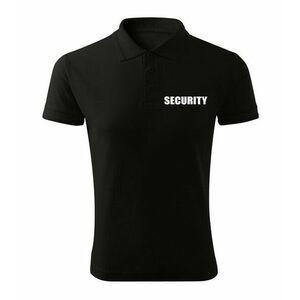 DRAGOWA tricou polo SECURITY, negru imagine