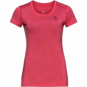 Odlo MERINO 130 BI TOP CREW NECK S/S Tricou pentru femei, roz, mărime imagine