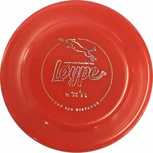 Løype PUP 120 DISTANCE Friesbee pentru câini, roșu, mărime imagine