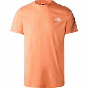 The North Face M S/S SIMPLE DOME TEE Tricou pentru bărbați, portocaliu, mărime imagine