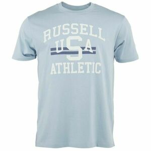 Russell Athletic T-SHIRT M Tricou bărbați, albastru deschis, mărime imagine