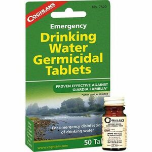 Tablete pentru purificarea apei Coghlans - C7620 imagine