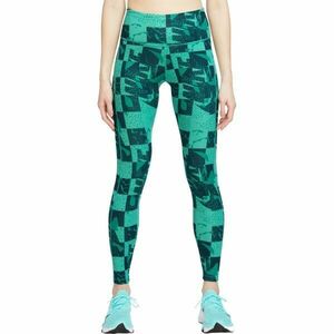 Nike DF FAST MR TGHT NV Colanți pentru femei, verde, mărime imagine