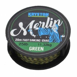 Fir textil Fast Sinking Supple verde 20m Kryston (Rezistenta: 35 lbs) imagine