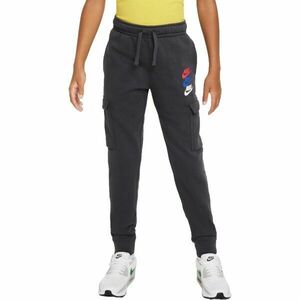 Nike NSW SI FLC CARGO PANT BB Pantaloni de trening băieți, gri închis, mărime imagine