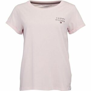 Tommy Hilfiger TH ORIGINAL-SHORT SLEEVE T-SHIRT Tricou pentru femei, roz, mărime imagine