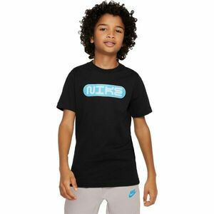 Nike NSW TEE AMPLIFY SP23 Tricou pentru băieți, negru, mărime imagine