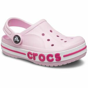 Crocs BAYABAND CLOG T Șlapi de copii, roz, mărime 25/26 imagine