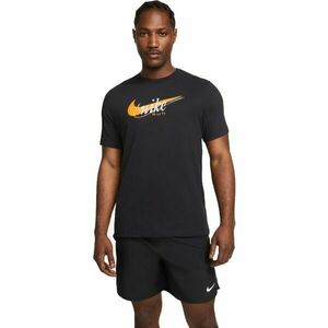 Nike NK DF TEE HERITAGE Tricou bărbați, negru, mărime imagine