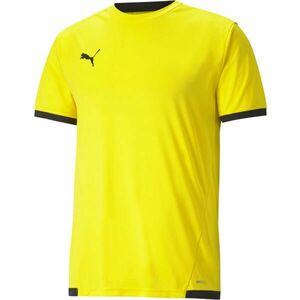 Puma TEAM LIGA JERSEY Tricou fotbal bărbați, galben, mărime L imagine