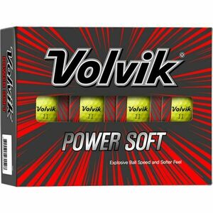 VOLVIK VV POWER SOFT 12 ks Set mingi golf, galben, mărime imagine