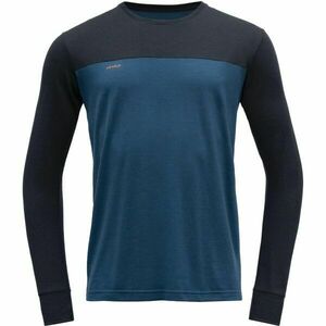 Devold NORANG MERINO 150 SHIRT Tricou pentru bărbați, albastru închis, mărime imagine