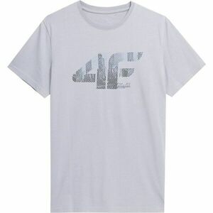 4F MEN´S T-SHIRT Tricou pentru bărbați, gri, mărime imagine