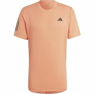 adidas CLUB 3STR TEE Tricou tenis bărbați, portocaliu, mărime imagine