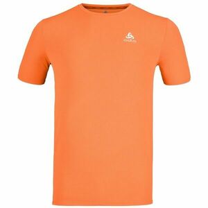 Odlo CREW NECK S/S ZEROWEIGHT CHILL-TEC Tricou alergare bărbați, portocaliu, mărime imagine