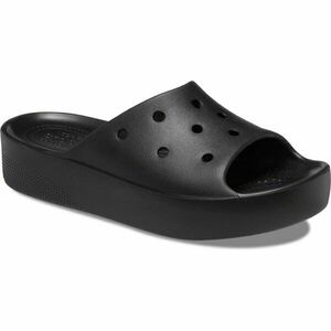 Crocs CLASSIC PLATFORM SLIDE Papuci unisex, negru, mărime 41/42 imagine