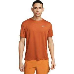 Nike NK DF UV MILER SS Tricou de antrenament bărbați, portocaliu, mărime imagine
