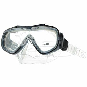 AQUOS BASS Mască de snorkelling, gri închis, mărime imagine