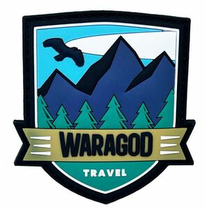 WARAGOD Petic 3D Travel 7x5cm imagine