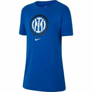 Nike INTER MILAN CREST Tricou pentru băieți, albastru, mărime S imagine