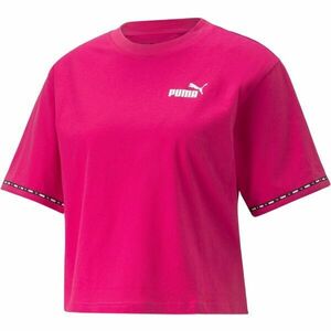 Puma POWER TAPE TEE Tricou pentru femei, roz, mărime imagine