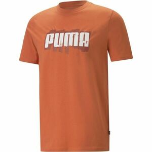 Puma Tricou bărbați Tricou bărbați, portocaliu imagine