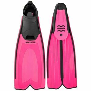 AQUATIC GUPPY FINS JR Labe scufundări copii, roz, mărime imagine
