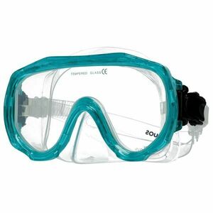 AQUOS BLENNY Mască snorkeling, albastru deschis, mărime imagine