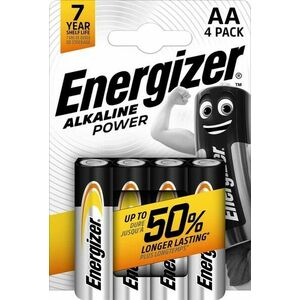 Baterie alcalină Energizer MAX AA/4 LR6/4, 4 buc. imagine