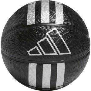 adidas 3S RUBBER MINI Mini minge de baschet, negru, mărime imagine