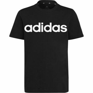 adidas U LIN TEE Tricou pentru băieți, negru, mărime imagine