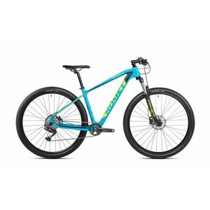 Bicicleta MTB - XC pentru barbati Romet Monsun LTD Turcoaz/Lime 2023 imagine