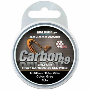 Fir din otel pentru strune Carbon49 10m Savage Gear (Diametru fir: 0.60 mm) imagine