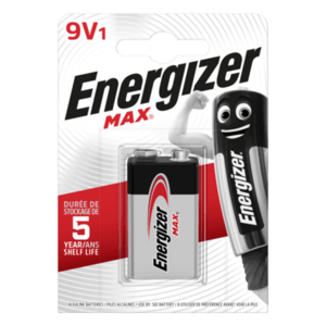 Energizer MAX baterie alcalină 9V 522, 1 buc imagine