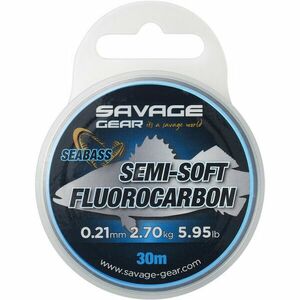 Fir Savage Gear Semi-Soft Fluorocarbon Seabass, 30m (Diametru fir: 0.39 mm) imagine