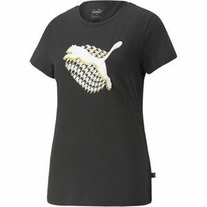 Puma GRAPHIC HOUND STOOTH TEE Tricou pentru femei, negru, mărime imagine