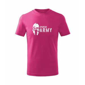 DRAGOWA Tricou de copii scurt Spartan army, roz imagine