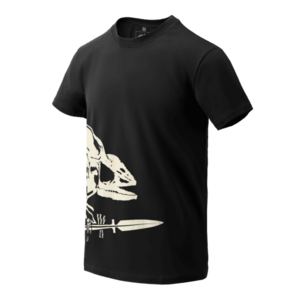 Tricou cu mânecă scurtă Helikon-Tex Full Body Skeleton, negru imagine