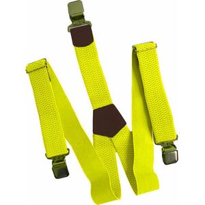 Clip pentru bretele pantaloni Natur, galben neon imagine
