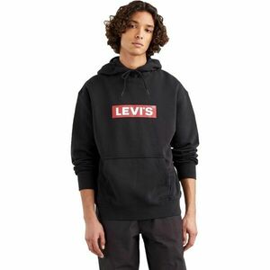 Levi's® T3 RELAXD GRAPHIC HOODIE Hanorac de bărbați, negru, mărime imagine