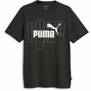 Puma ESS + CAMO GRAPHIC TEE Tricou bărbați, negru, mărime imagine