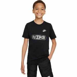 Nike NSW TEE AMPLIFY FA23 Tricou de băieți, negru, mărime imagine