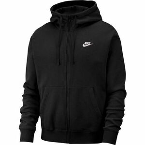 Nike NSW CLUB HOODIE FZ BB Hanorac de bărbați, negru, mărime imagine