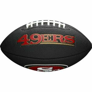 Wilson MINI NFL TEAM SOFT TOUCH FB BL SF Minge mini de fotbal american, negru, veľkosť os imagine