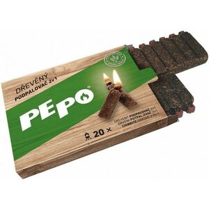 Brichete din lemn PE-PO pentru aprins focul 2in1 20 brichete FSC imagine