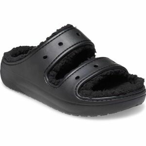Crocs CLASSIC COZZZY SANDAL Sandale unisex, negru, mărime 38/39 imagine