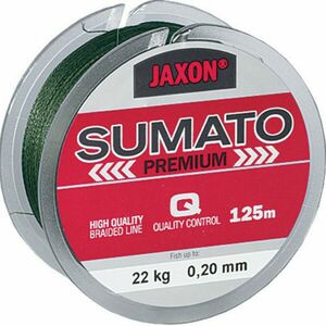 Fir textil Jaxon Sumato Premium, verde, 10m (Diametru fir: 0.08 mm) imagine
