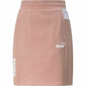 Puma POWE COLORBLOCK SKIRT Fustă de damă, roz, mărime imagine